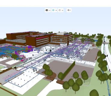 Norwegian University of Life Sciences (NMBU) 3D model visualization in Bimsync