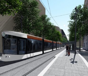 Marseille tramway extension by Egis project built with Bimsync