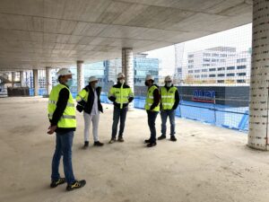 BIMprove team Madrid construction site