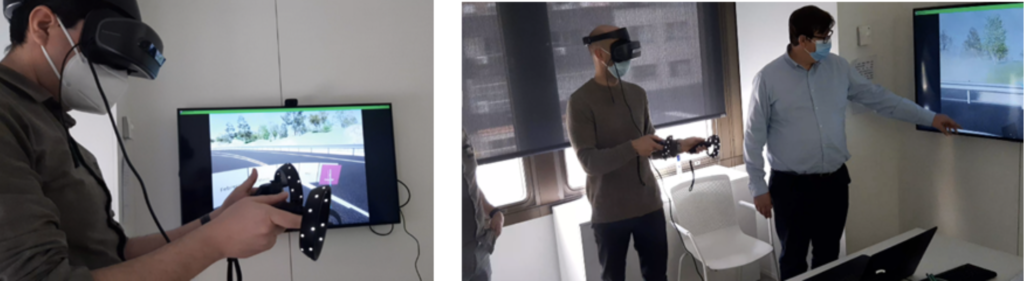 Immersion in Virtual Reality environments