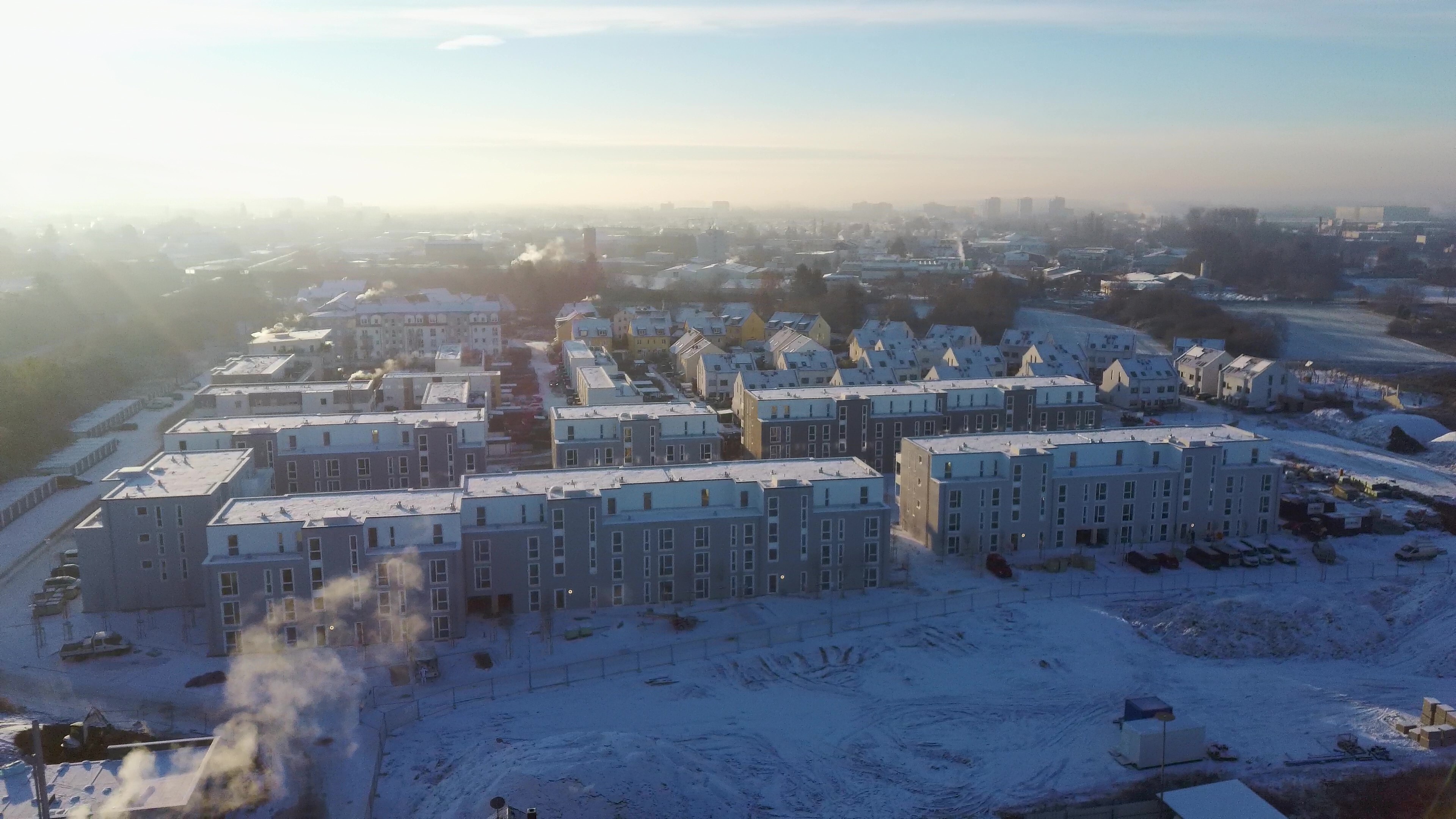 Residential Project Gunderslache Heppenheim in Winter