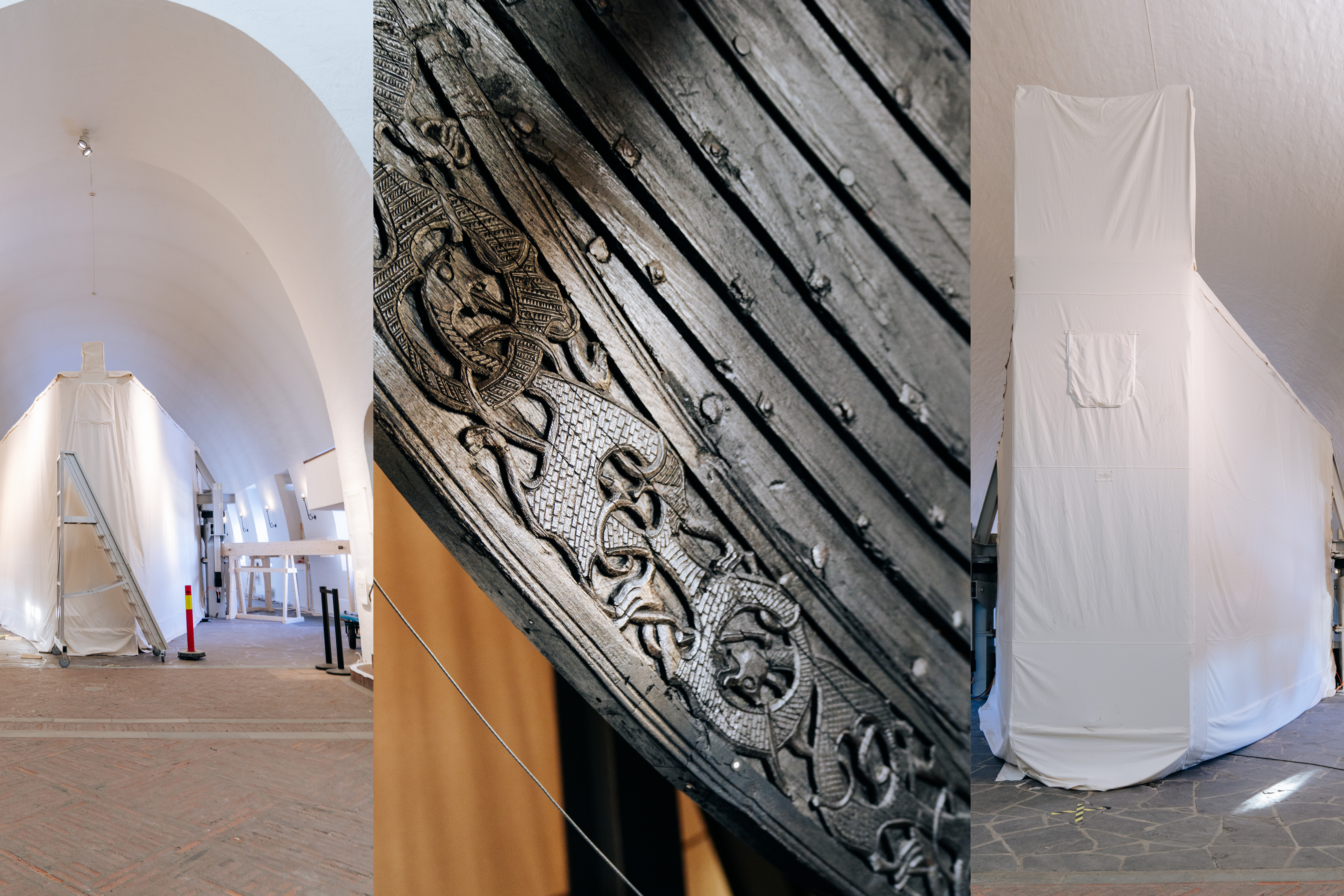 The Viking Ship museum houses some of the most ancient and precious examples of Viking craftsmanship – special patterns embedded in the wooden hulls of Viking ships, offering a fascinating glimpse into Viking culture.