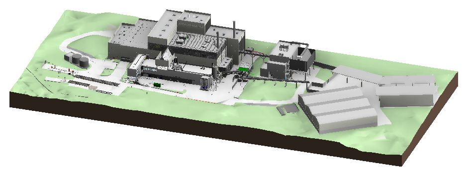 Federated BIM model of the Taden UVE renovation
