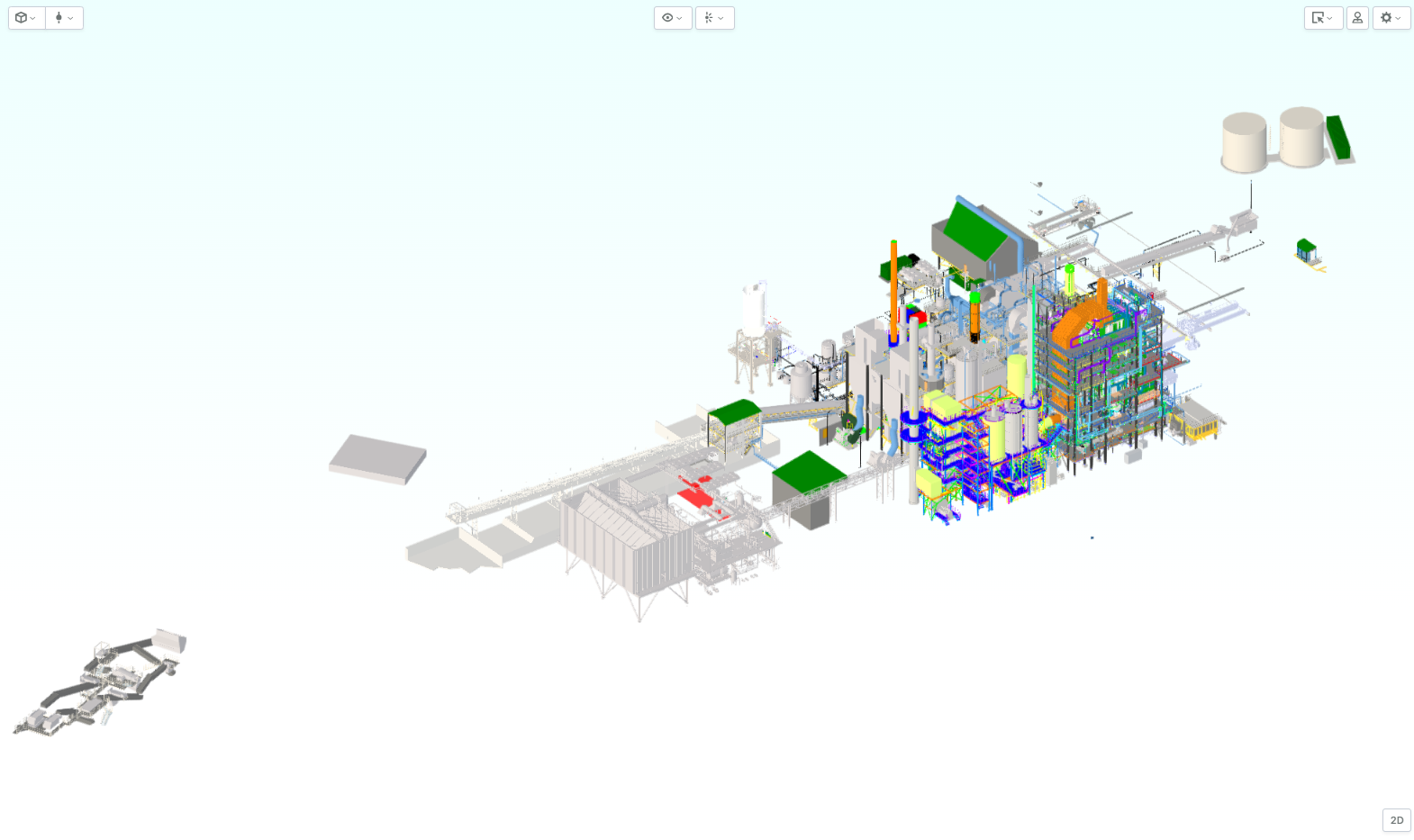 Utility BIM model of the Taden UVE renovation