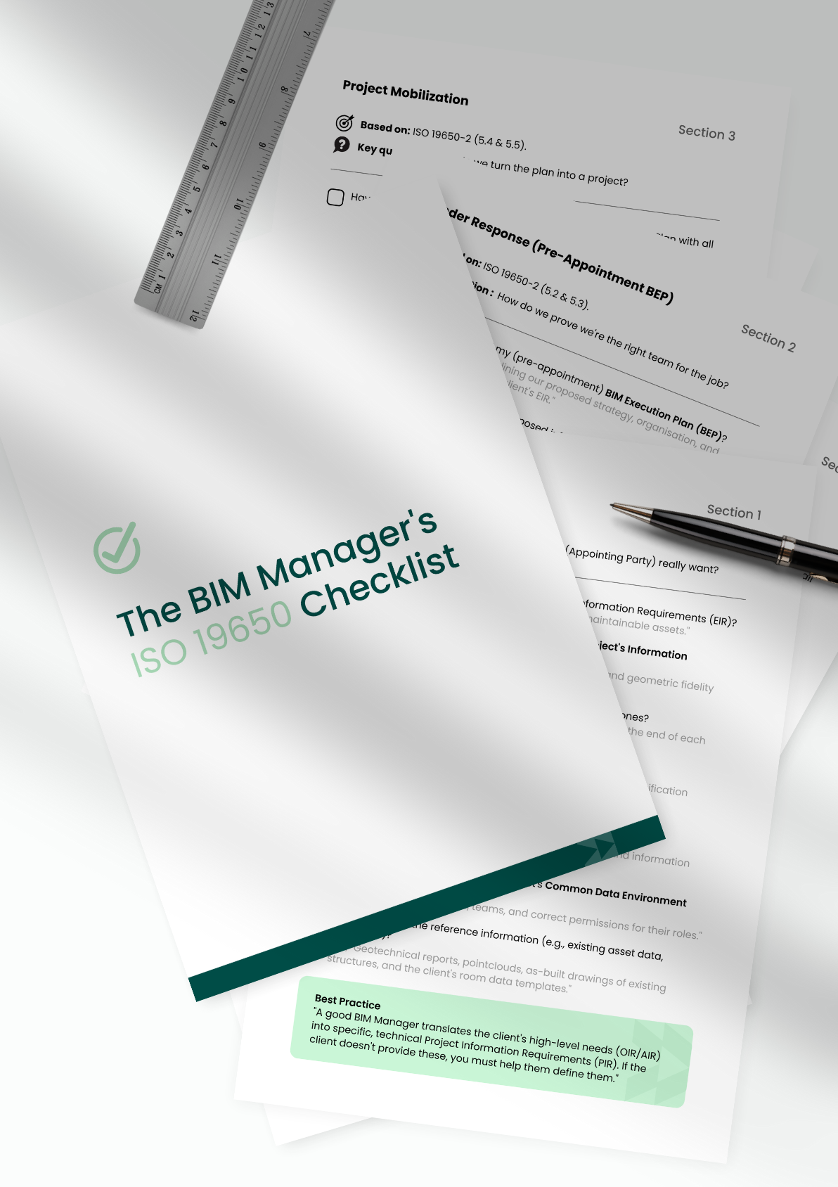 ISO Checklist Mockup